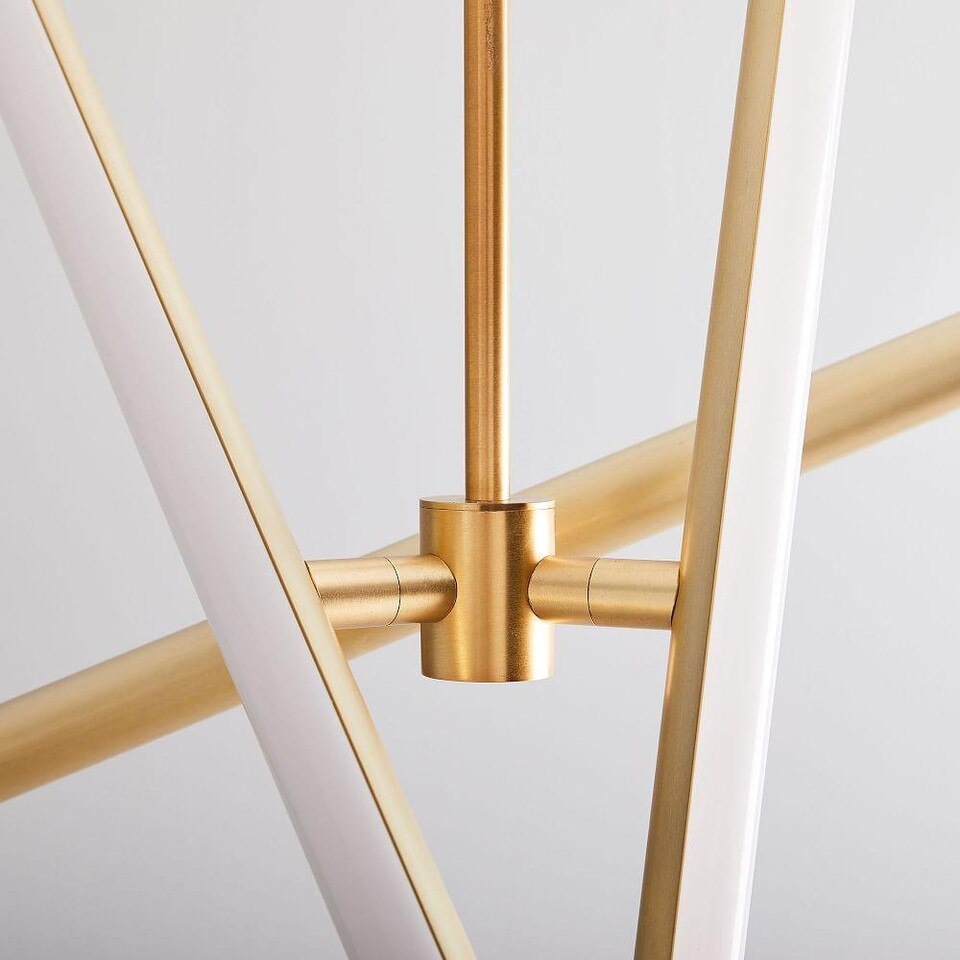 Light Rods LED Chandelier West Elm UK